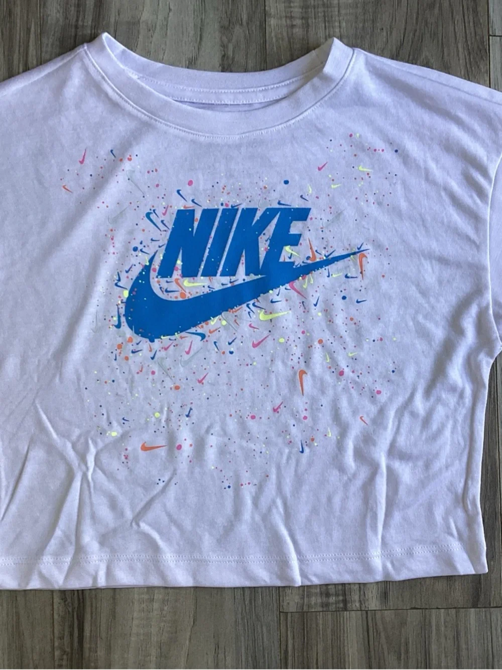 Nike tee & shorts outfit girls size 5(NWT) ~PRICE IS FIRM, NO OFFERS~ - Picture 3 of 4
